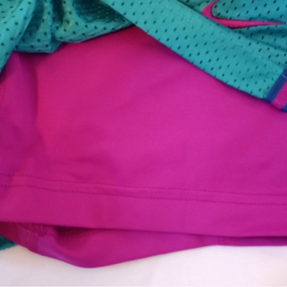 Nike Pro Combat double up 2 in 1 mesh shorts Medium - Picture 3 of 6